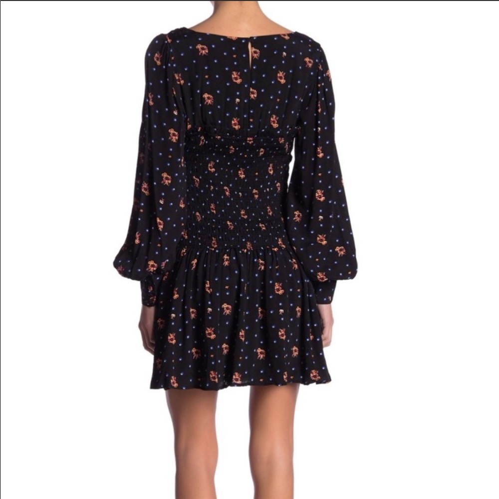 Free People Two Faces Print Mini Dress - Picture 2 of 5